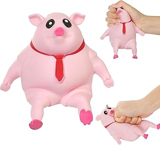 Ainiv Antistressleksak, söt gris, squishy squeeze toys, fidget-leksak, reseleksak, sensorisk leksak, partygåva för barn och vuxna - Amazon Deal & Rabatt