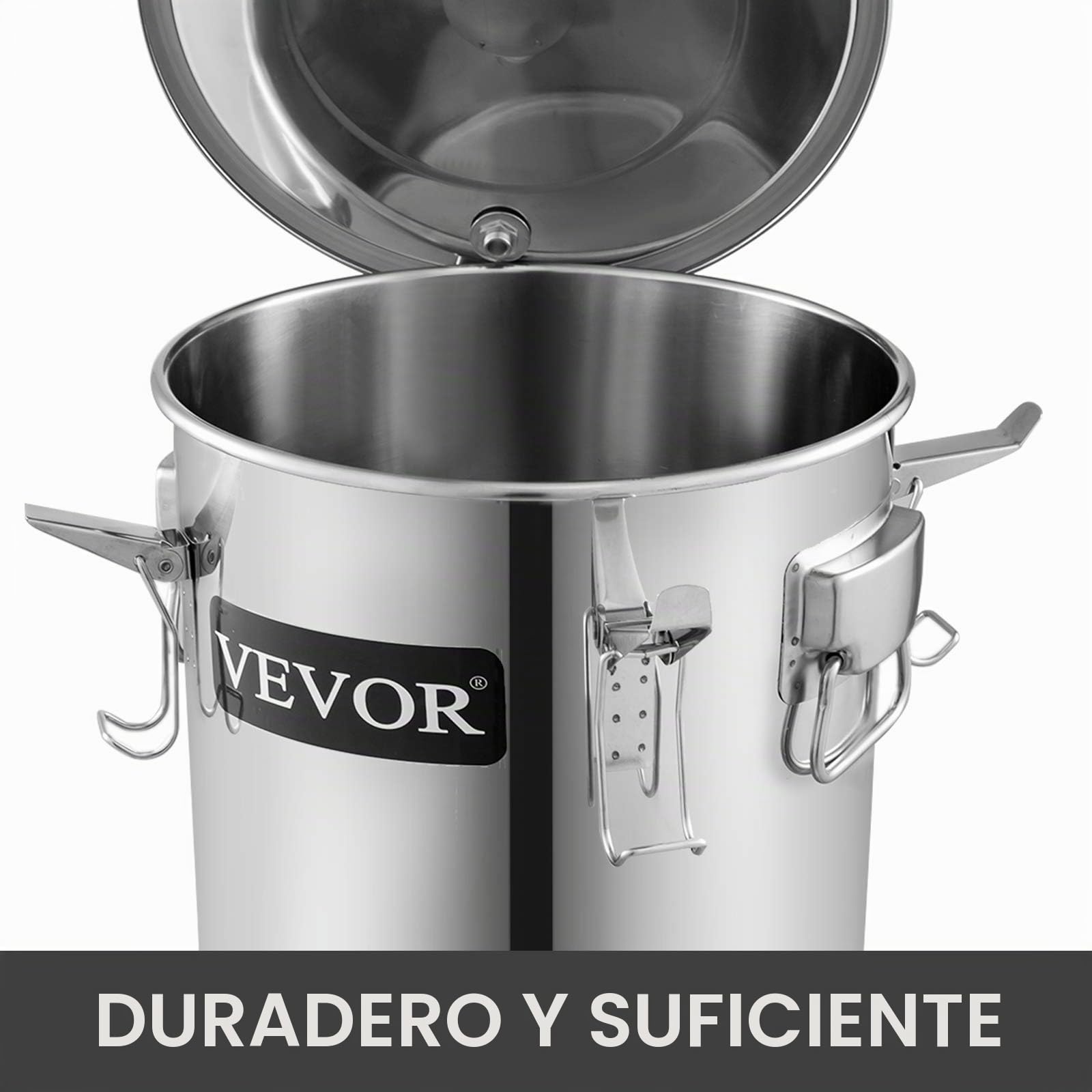 VEVOR Destilador de Agua 38,5L Máquina para el Agua Destilada Casera Destilación Filtro Purificador Acero Inoxidable Destilador de Agua Water Distiller Filtro de Destilación de Agua Pura