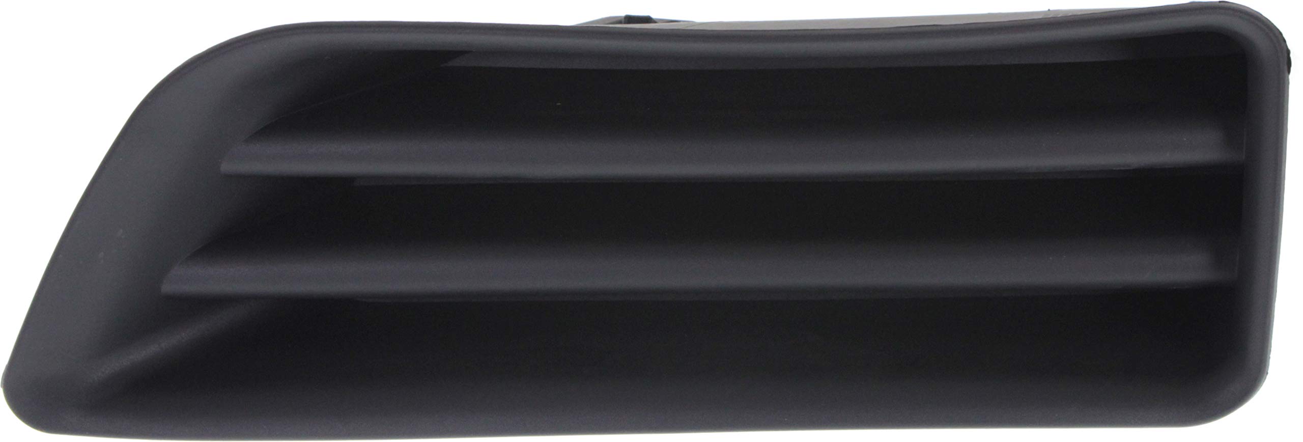 Evan Fischer Front Fog Light Cover Compatible With Honda Accord 2006-2007, Black, Sedan, Driver Side