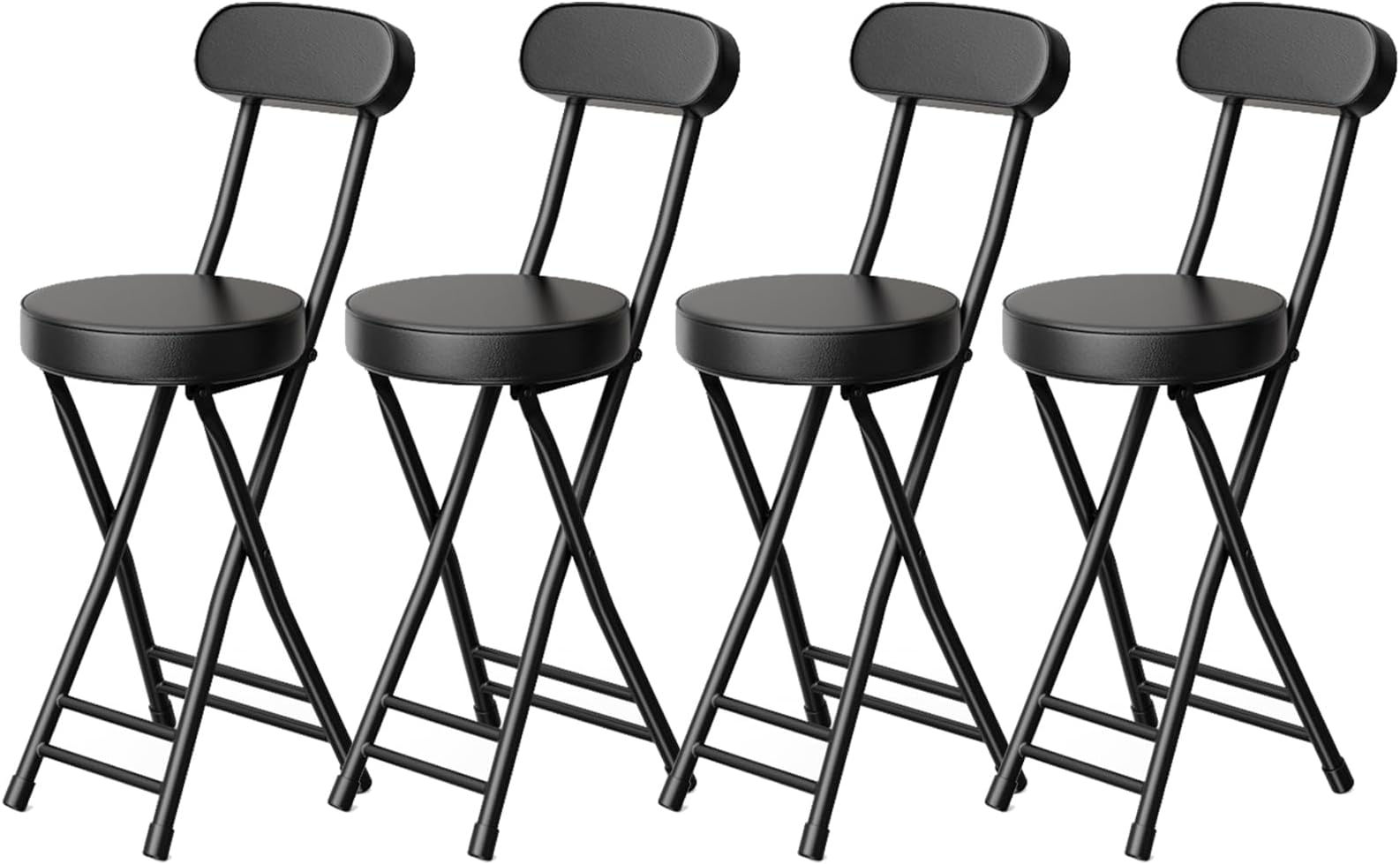 GLCS GLAUCUS Folding Stool,Cushioned Padded Folding Bar