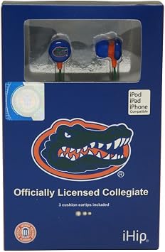 iHip NCAA Florida Gators Earbuds