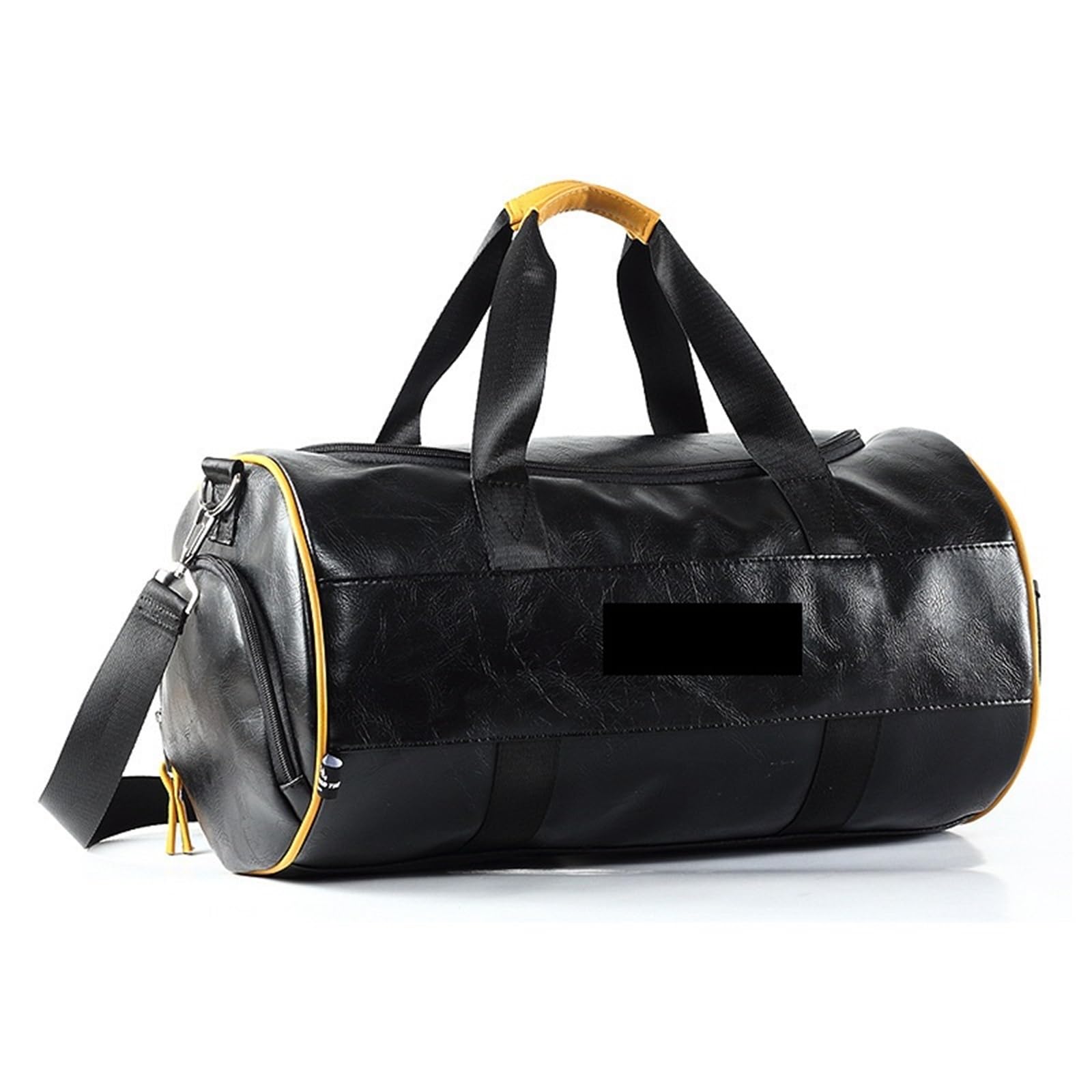 Große Leder-Sporttasche Fitness Reisetasche Trockenen Trennung Männer Fitness Sport Tasche Frauen Hand-gehalten für Männer Trainingsbag