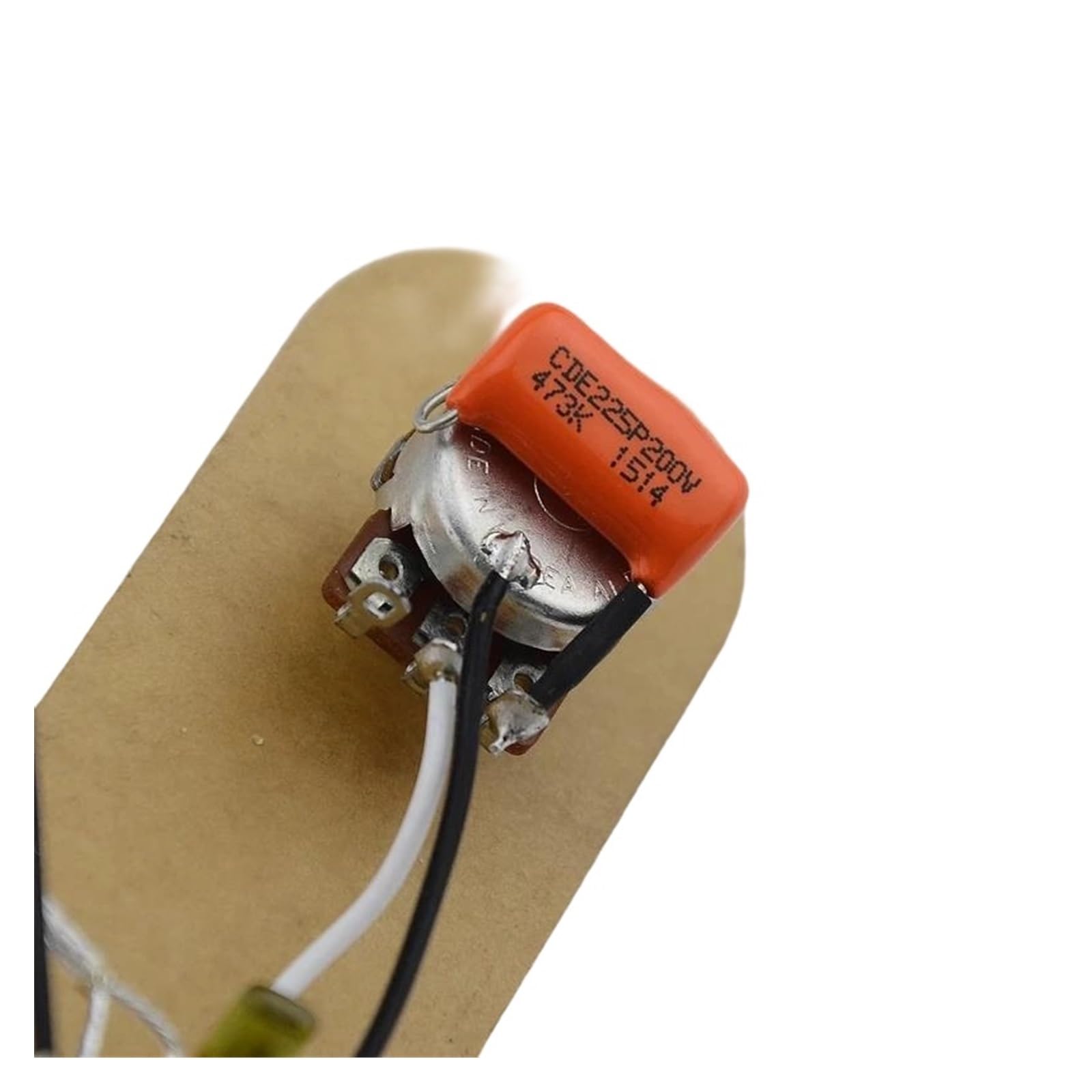 Profesjonalny Uprząż Gitarowy 1 Zestaw Wiązek Przewodów Do Gitary Elektrycznej 250K Potencjometry 3 Drożny Przełącznik I Płyta Sterująca