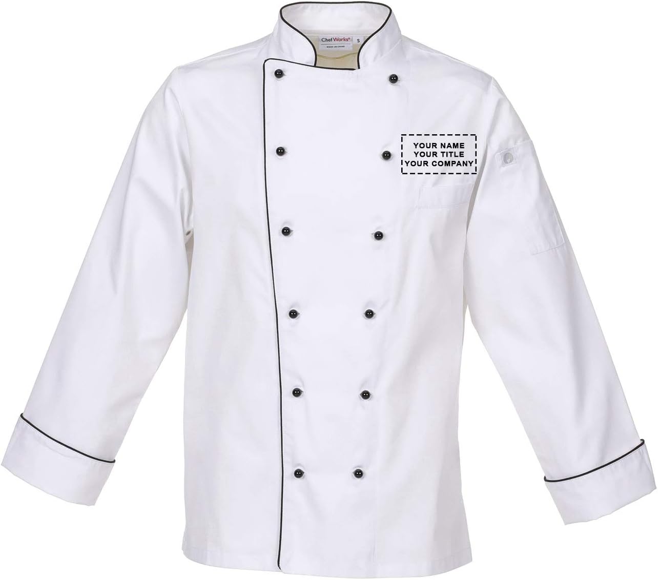 Chef Works Customized Mens Newport Executive Chef Coat