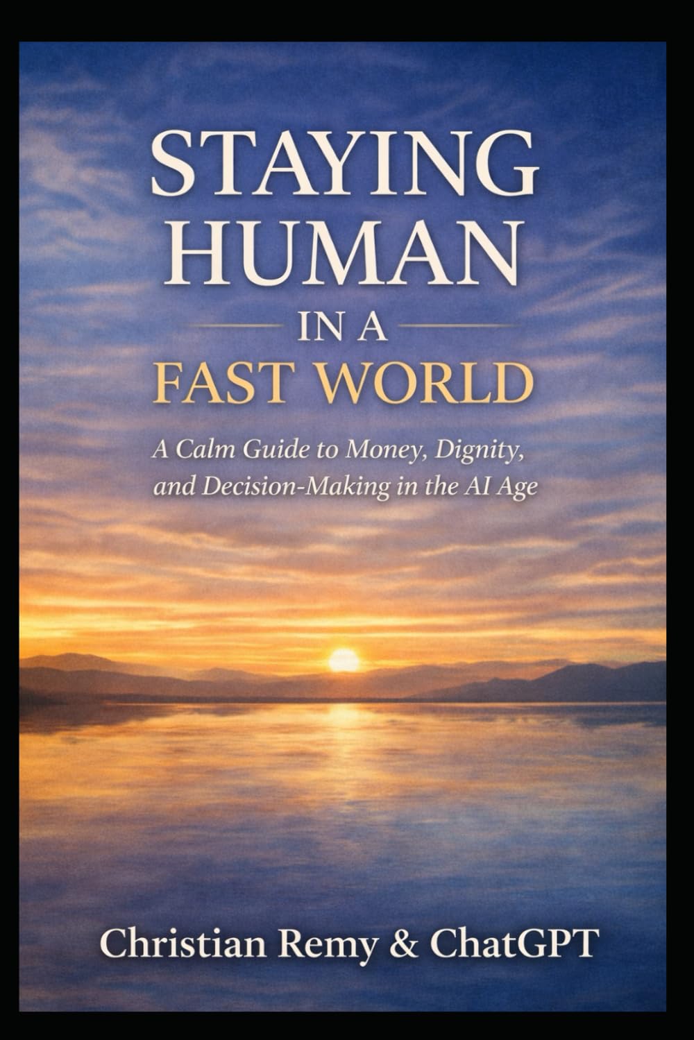 STAYING HUMAN IN A FAST WORLD: Finding Clarity, Stability, and Wisdom in the Age of AI