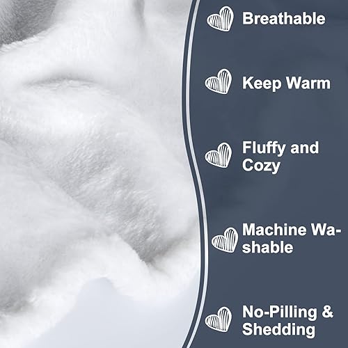 Miniatura 3 de Custom Blanket with Photos Text Customized Picture Blankets, Personalized Throw Blanket for Kid Adult Mother Father Friend Lovers Pet, Custom Gifts