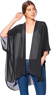sheer kimono jacket
