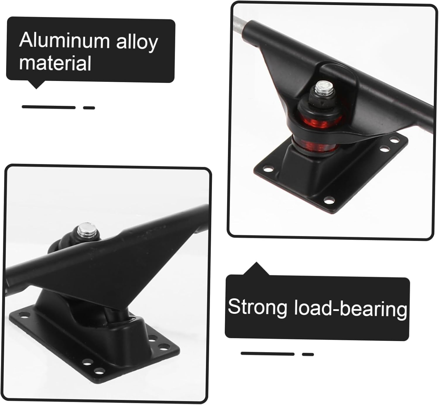 Skateboard Accessory Kit Full Set for Completes Skateboard Trainer Wheels Random Style