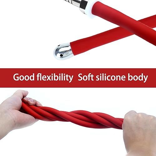 Miniatura 6 de Boquillas de ducha para hombres y mujeres, nuevo metal 5 agujeros rociador de agua cómodo accesorio de boquillas de silicona, manguera de ducha