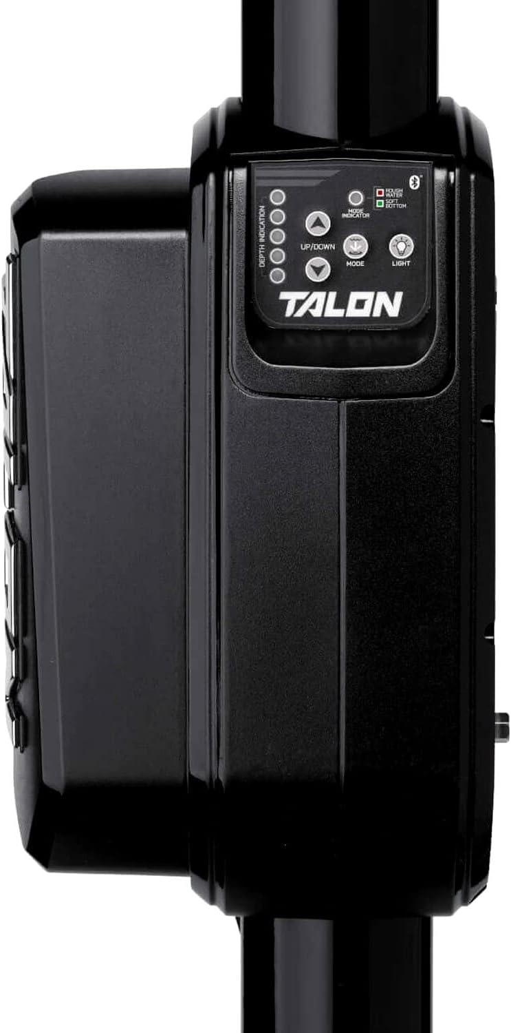 Minn Kota Talon Shallow Water Anchor for Fishing Boats – 10 Ft., Black/Black