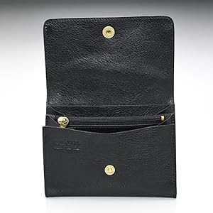 Amazon | [イルビゾンテ] 二つ折財布 IL BISONTE C0522 P Black