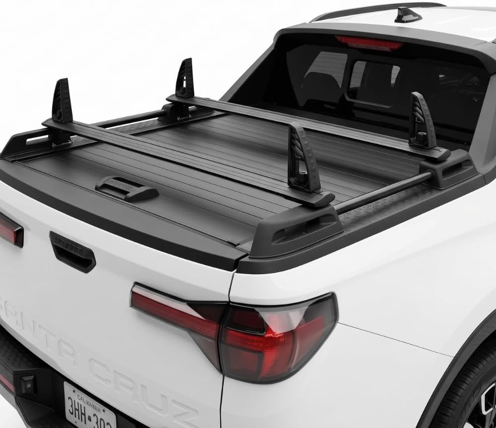 TOROS Heavy Duty Aluminum Bed Rack System for 2022–2026 Hyundai Santa Cruz (for Models with Factory Bed Rails)