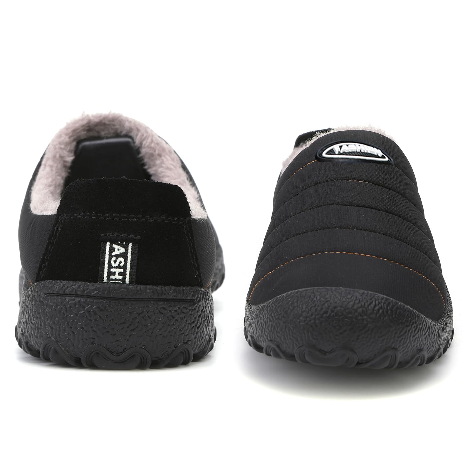 Rojeam Herren Damen Winter Hausschuhe Plüsch Warme Winter Pantoffeln Gefüttert Winterschuhe Home Indoor Outdoor