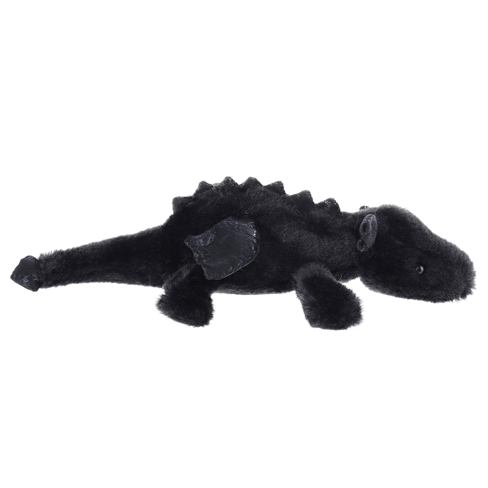 Apricot Lamb Cute Toys Plush Black Lying Dragon Stuffed Animal Soft Cuddly Perfect for Kids 15 Inches - Image 4