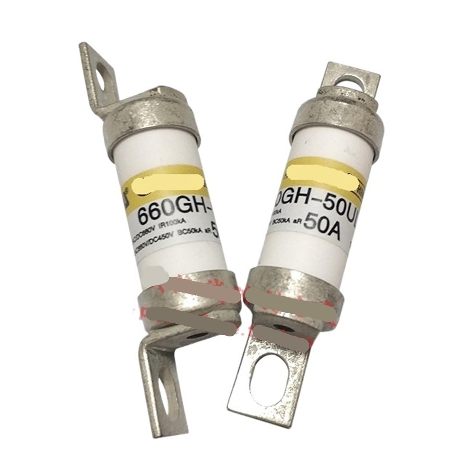 Fusible rapide 660V 50A modèle DC 660GH-50-50ULTC haute capacité de coupure