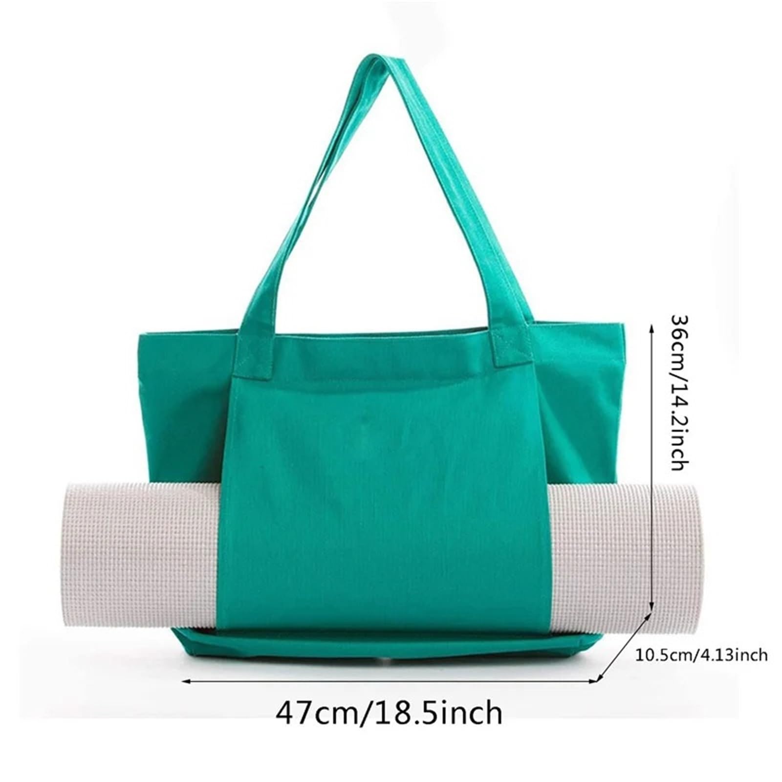 Bolsa Esterilla Yoga Bolsa de Almacenamiento for Esterilla Yoga, for Deportes al Aire Libre, Fitness, Pilates, Bolsa Gran Capacidad