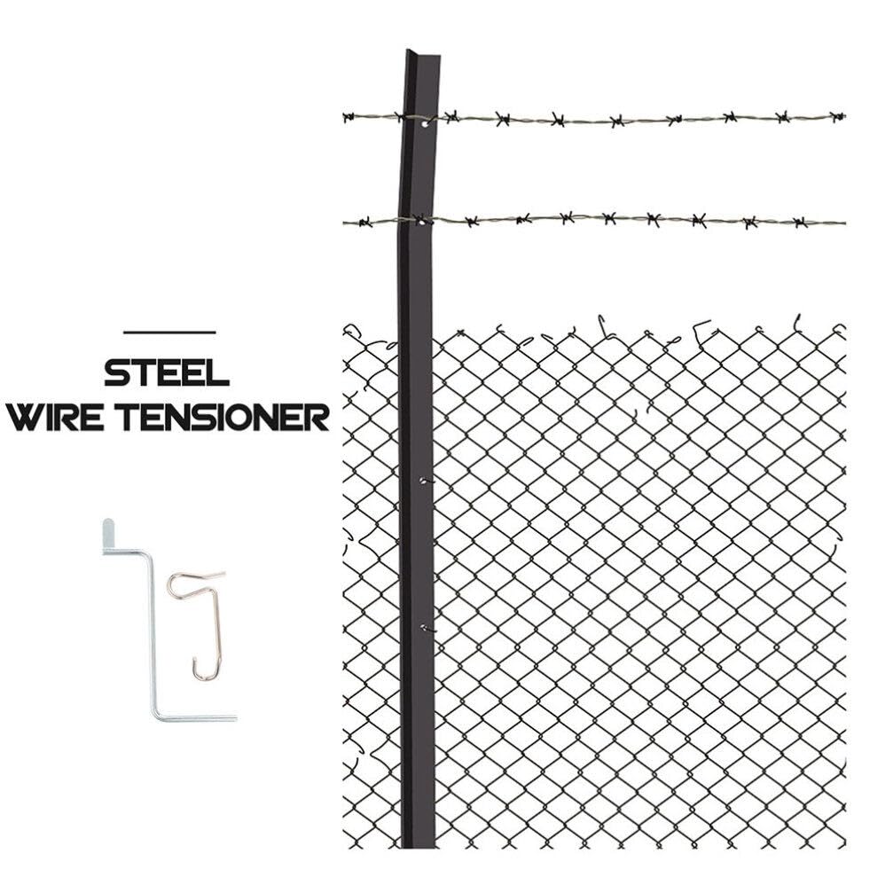 Baluue 1set Tensionatori Per Filo Metallico Per Recinzioni Tensionatore Resistente Acciaio Inossidabile Per Riparazione Recinzioni Con Chiave Inclusa Strumento Efficiente Per Stabilità e