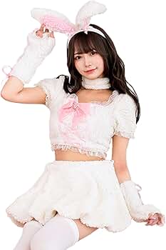 Amazon.co.jp: [Malymoon] コスプレ バニー アニマル 舞々悪魔 まいで