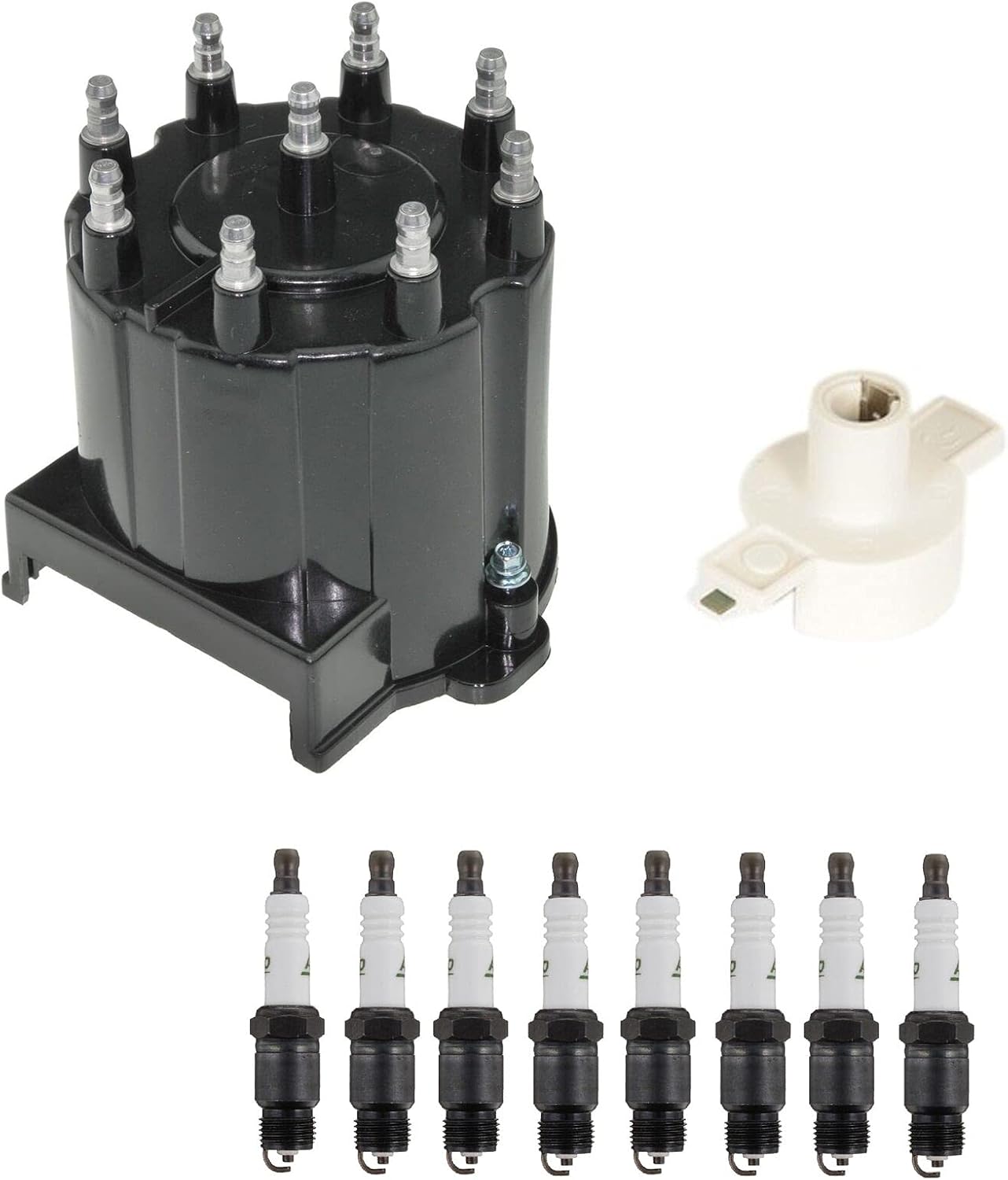 Replacement Distributor Cap and Rotor Kit (GAP .035 / VIN N) Mechanics Choice for Chevrolet