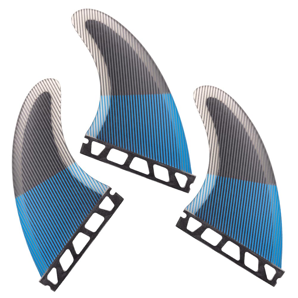 Rokia R G5 Future Fins 3 PCS Replacement High-Performance Fiberglass Surfboard Fin Surfboard Fins for Surfing