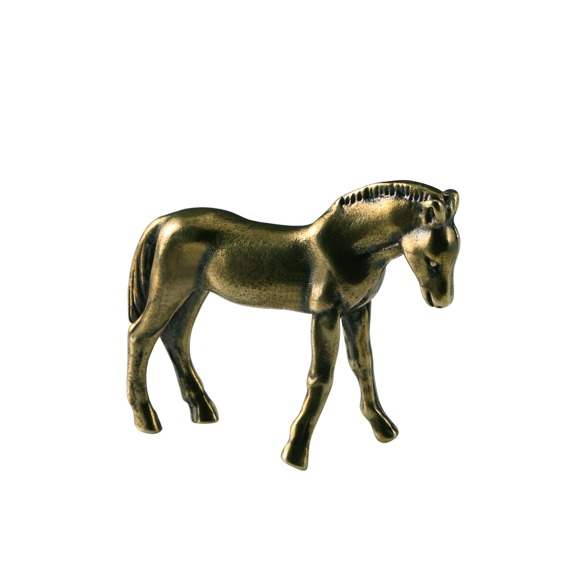 Ensemble de 4 harnais de selle cheval en laiton vintage