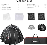 Vista 7 de Aputure Light Dome III - Caja de luz circular de plegado rápido de 3 pies (35.4 in), caja de luz circular Bowens Mount con plegado rápido, diseño