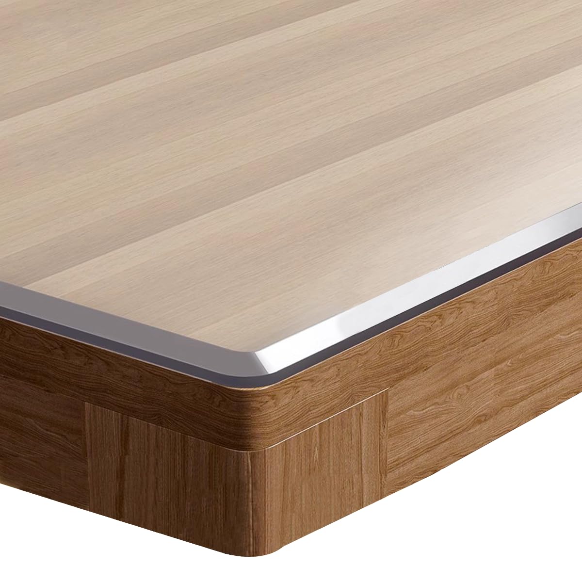 Copritavolo trasparente, 80 x 140 cm, pellicola impermeabile e resistente al calore, bordi smussati a prova di bambino, ideale per cene ed eventi, multiplo