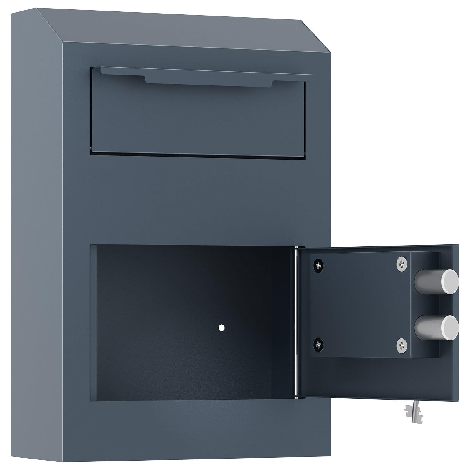 Profirst Epsilon petit coffre-fort Matériel de fixation inclus Serrure à double panneton avec système anti pèche.
