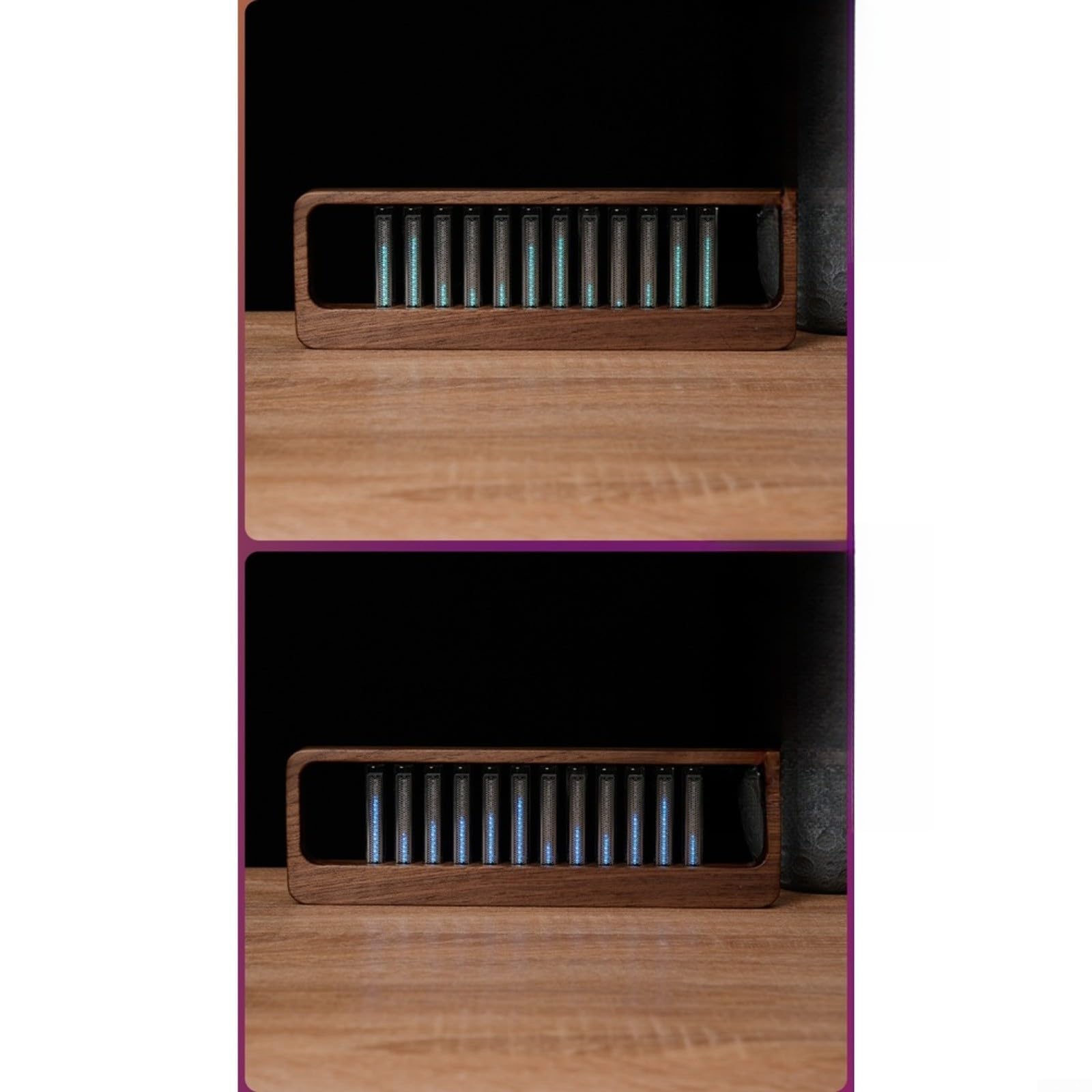 LED Ambient Licht, 7 Modi Sound Aktiviert Lampe for Gaming Zimmer(2 Generation)