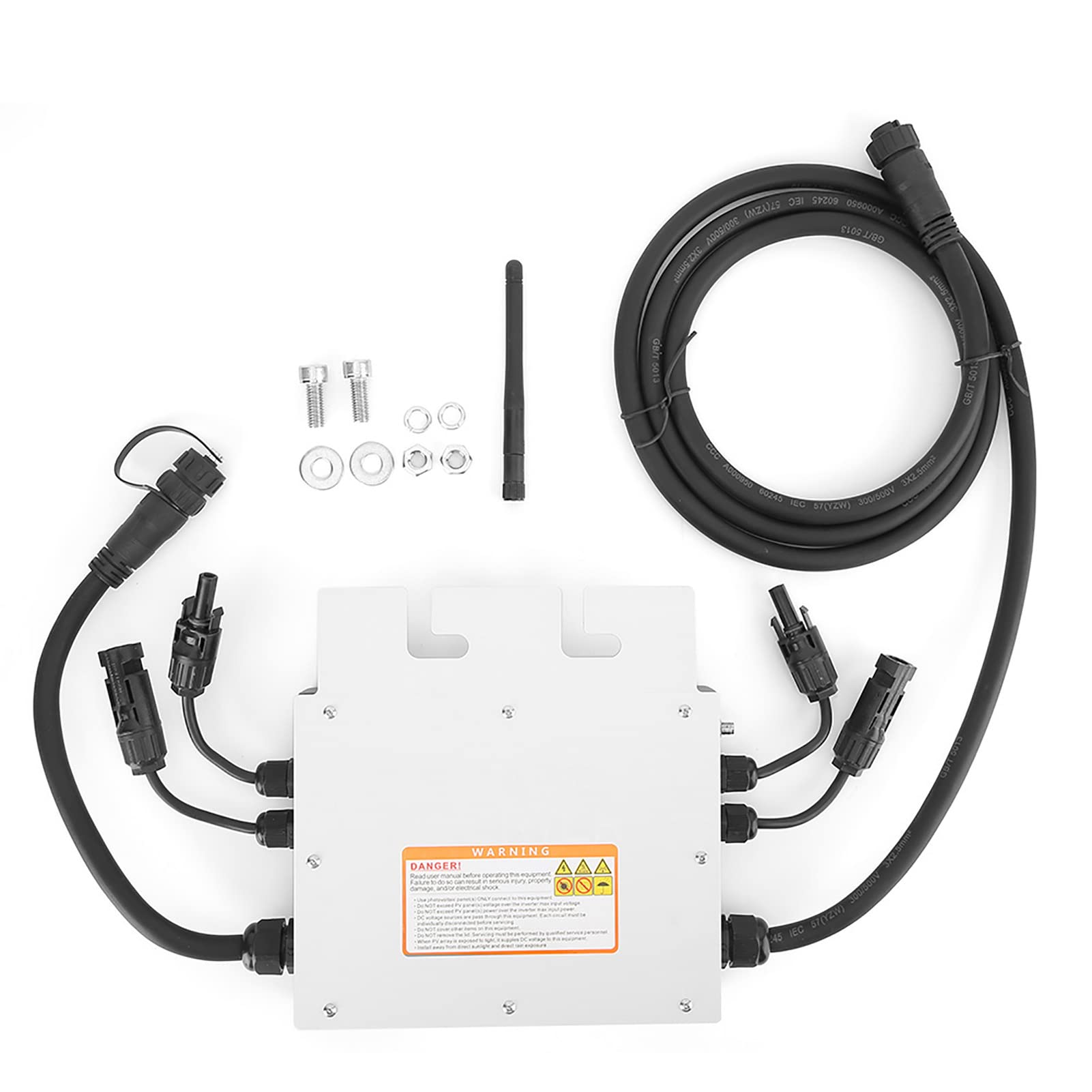 SG600MD 120V 230V 700W Micro Solar Inverter Wodoodporny inwerter sieciowy Komunikacja 2.4G z wyświetlaczem LED - Wysoka wydajność do użytku domowego