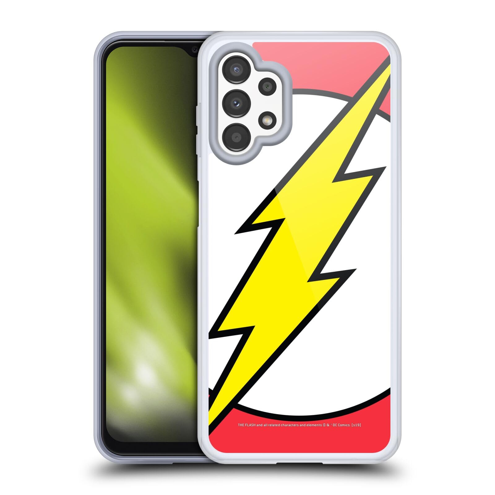 Funda Samsung Galaxy A13 evita arañazos con gel suave diseño de The Flash 7