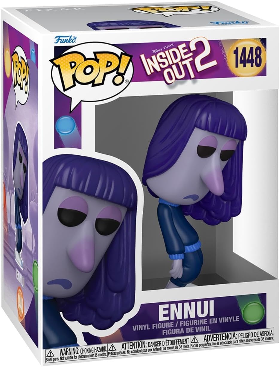 Amazon.com: POP Disney Pixar: Inside Out 2 - Ennui Funko Vinyl