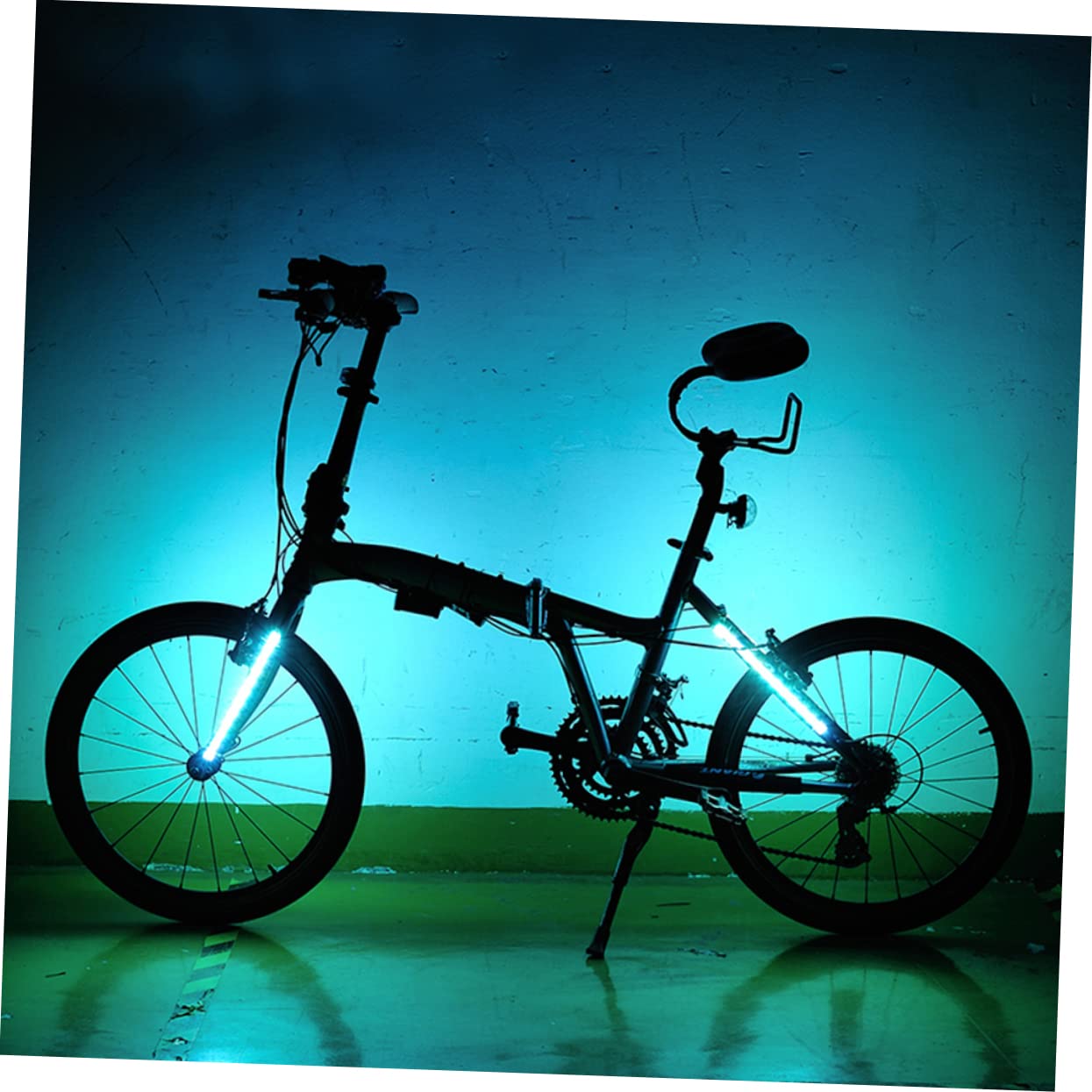 YARNOW 2 Pièces 5 8 Feux Stop Feu Arrière Vélo Accessoires De Sécurité pour Vélos Décor De Vélo Sécurité du Vélo