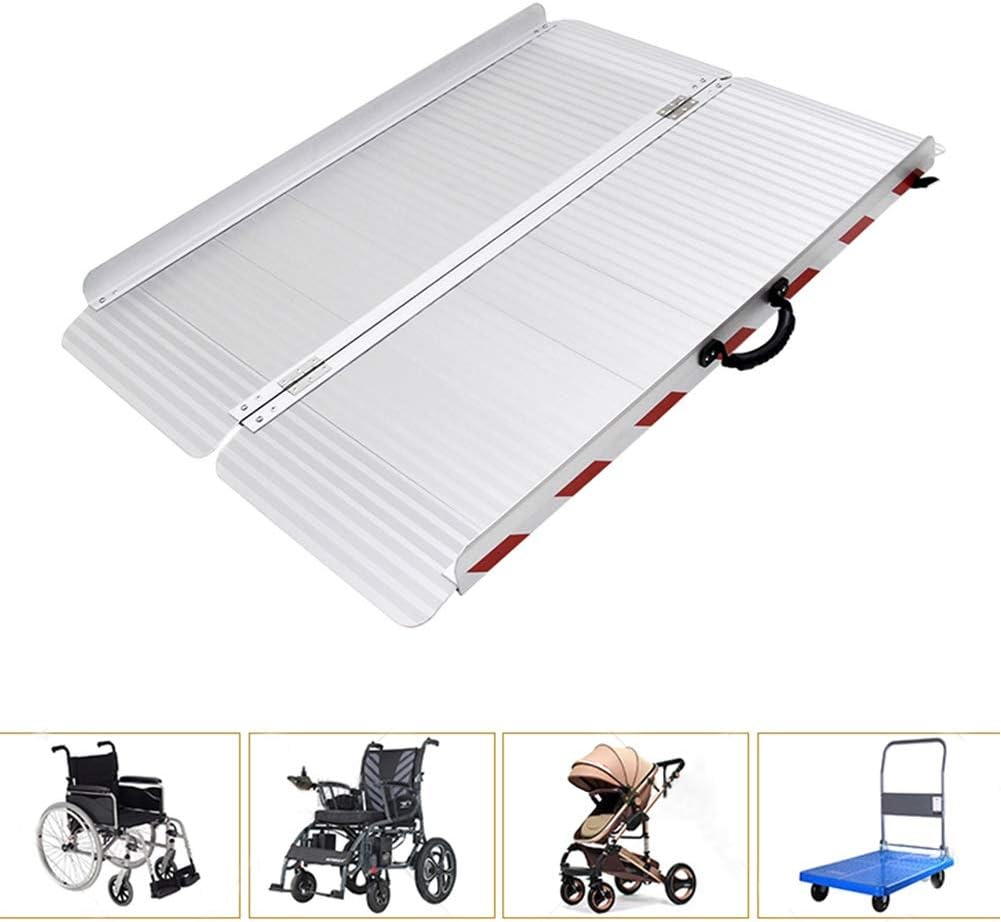 rampa per sedie a rotelle in metallo per l'esterno