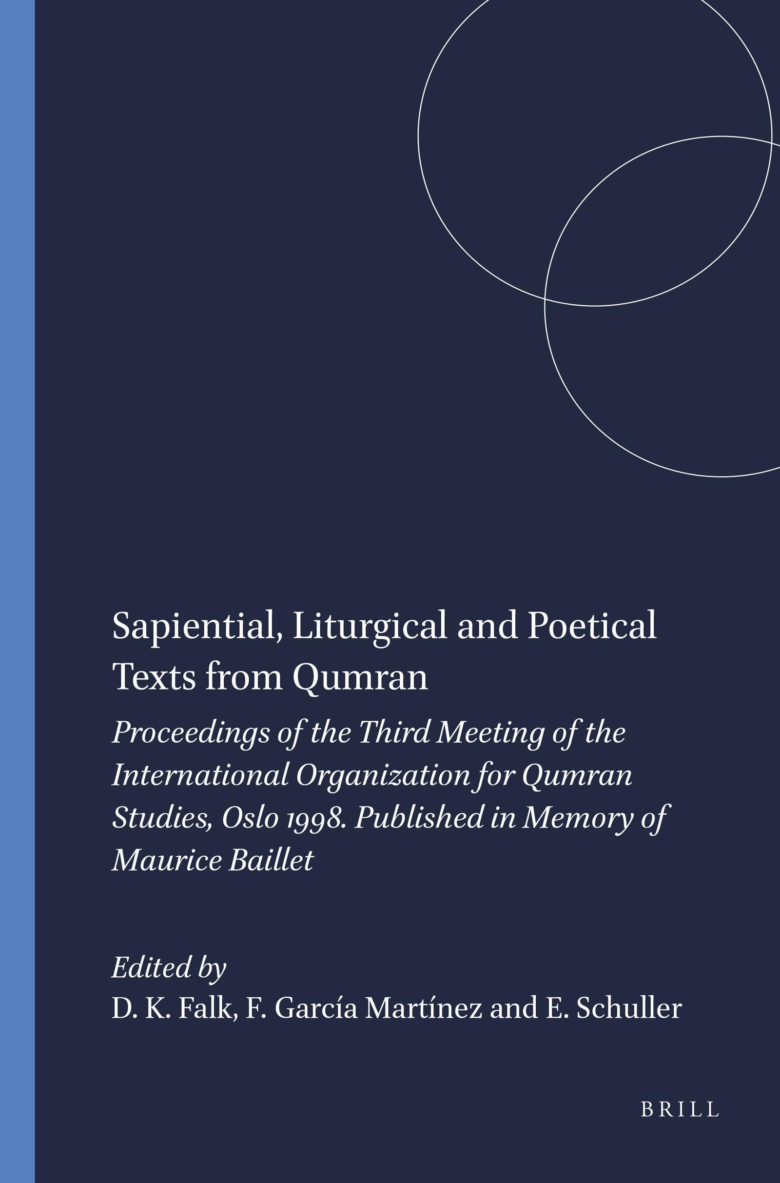 Textes de Qumrân d'Oslo 1998 : actes de l'IOQS en mémoire de M. Baillet