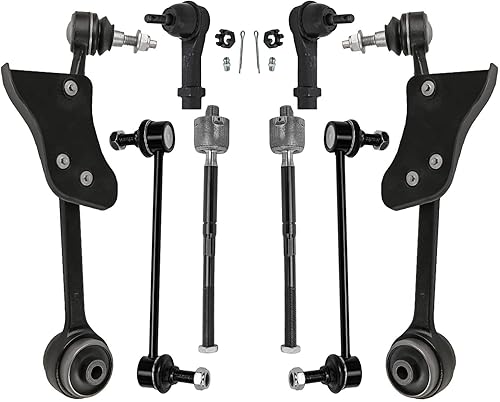 Miniatura 73 de Detroit Axle - Kit de suspensión delantera de 8 piezas para Toyota Sienna 2004-2010, brazos de control inferiores con rótulas interiores exteriores