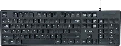 Lenovo 305 Wired USB-C Keyboard with Numeric Keypad, Full Si - best usb c keyboards