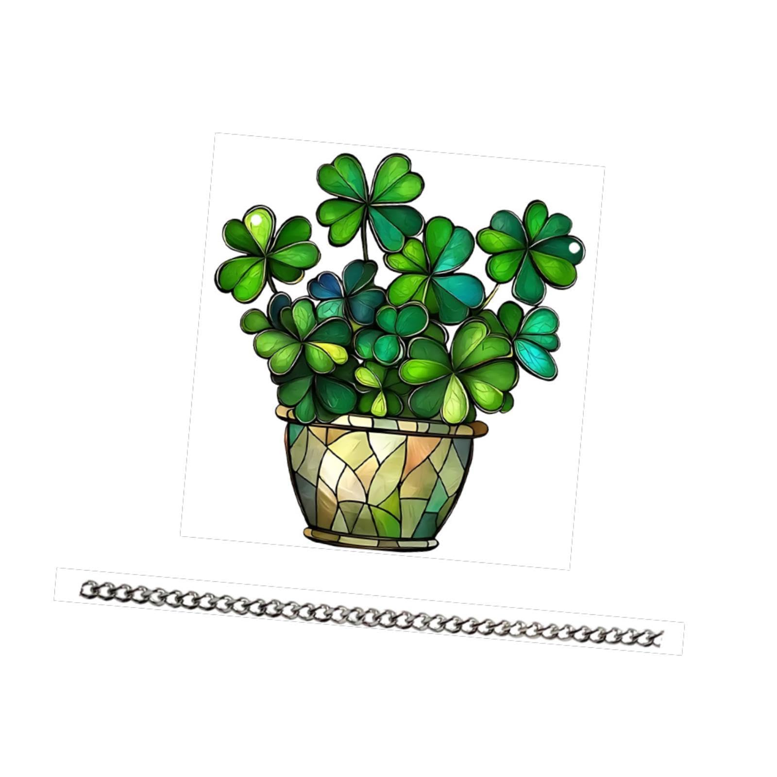 BNF®Suncatcher Panel Housewarming Gift Garden Patio Ornament Home Wall Art Decor|Home & Garden|Home D?©cor|Suncatchers & Mobiles|Package Includes:1x Stained Gl Suncatcher-image-9