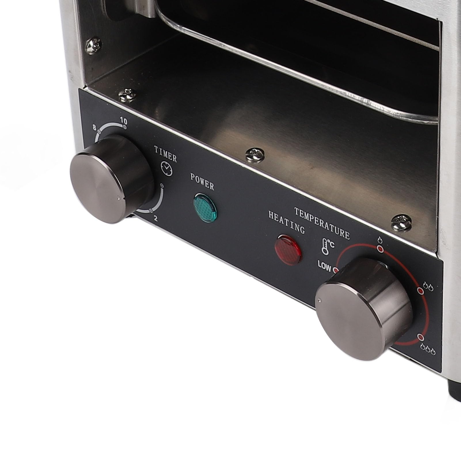 Luocute Commercial Steak Grill 1700W Pełna Wielokrotna Automatyczna Bezdymne Bezdymne regulację Bezpieczny materiał Elektryczny Piekarnik Stekowy na (wtyczka UE 220V)