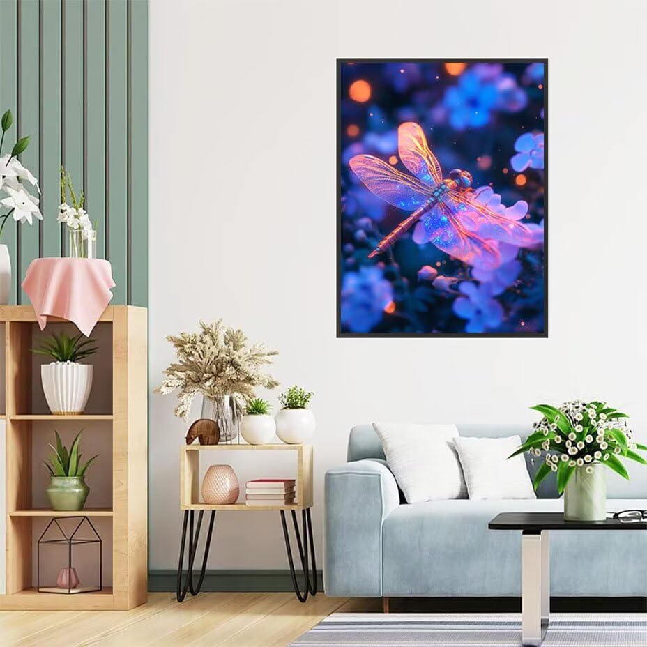Diamond Painting Libélula 90x120cm m-372 Kit Bordado 5D 2