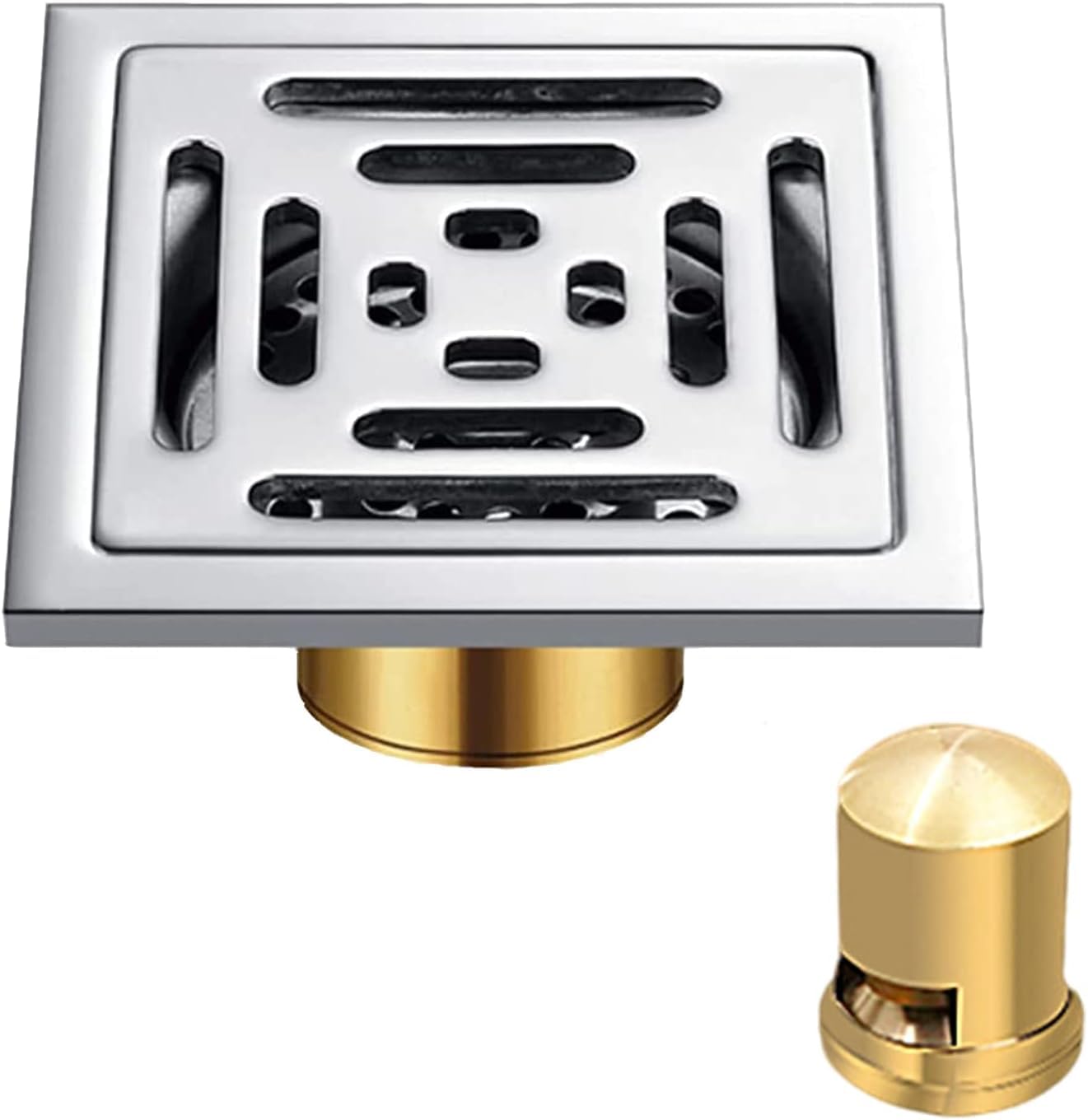 Siphon de sol pour douche italienne et évacuation extérieure