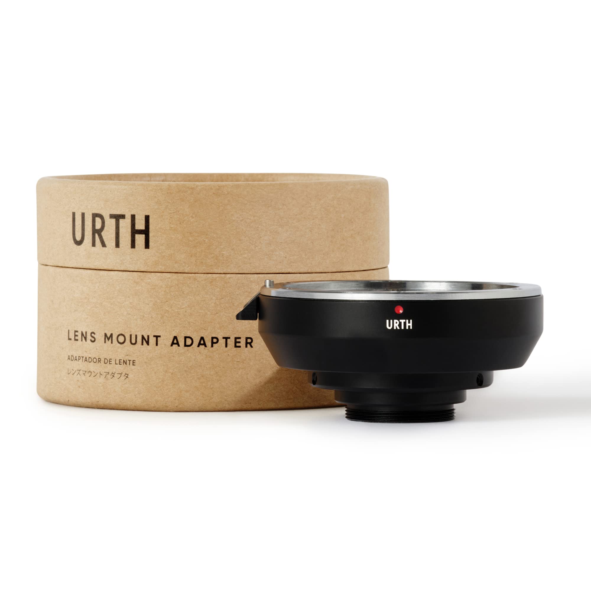 Urth Lens Mount Adapter: Compatible with EF lens to C-Mount Camera Body, Black, Canon EF/EF-S