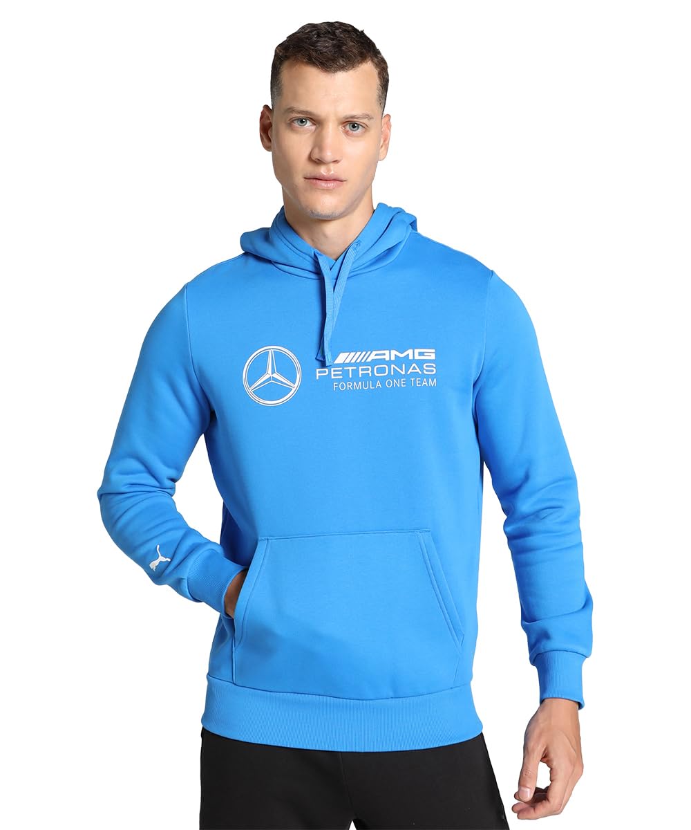PUMA Sudadera de automovilismo Mercedes-AMG Petronas Hombre M Ultra Blue