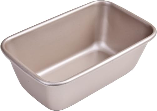 1Lb Loaf Pan, 7-inch Non-Stick Oblong Bread and Meat Bakeware for Oven Baking 7.28" 4.52" x 2.55"
