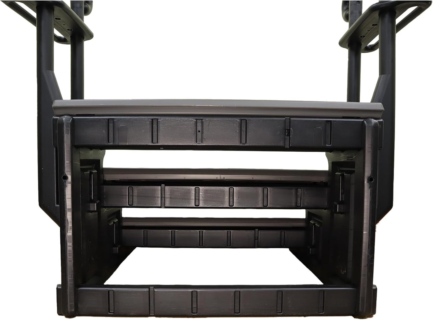 Confer Plastics 3 Step Signature Spa Step (Deep Grey)