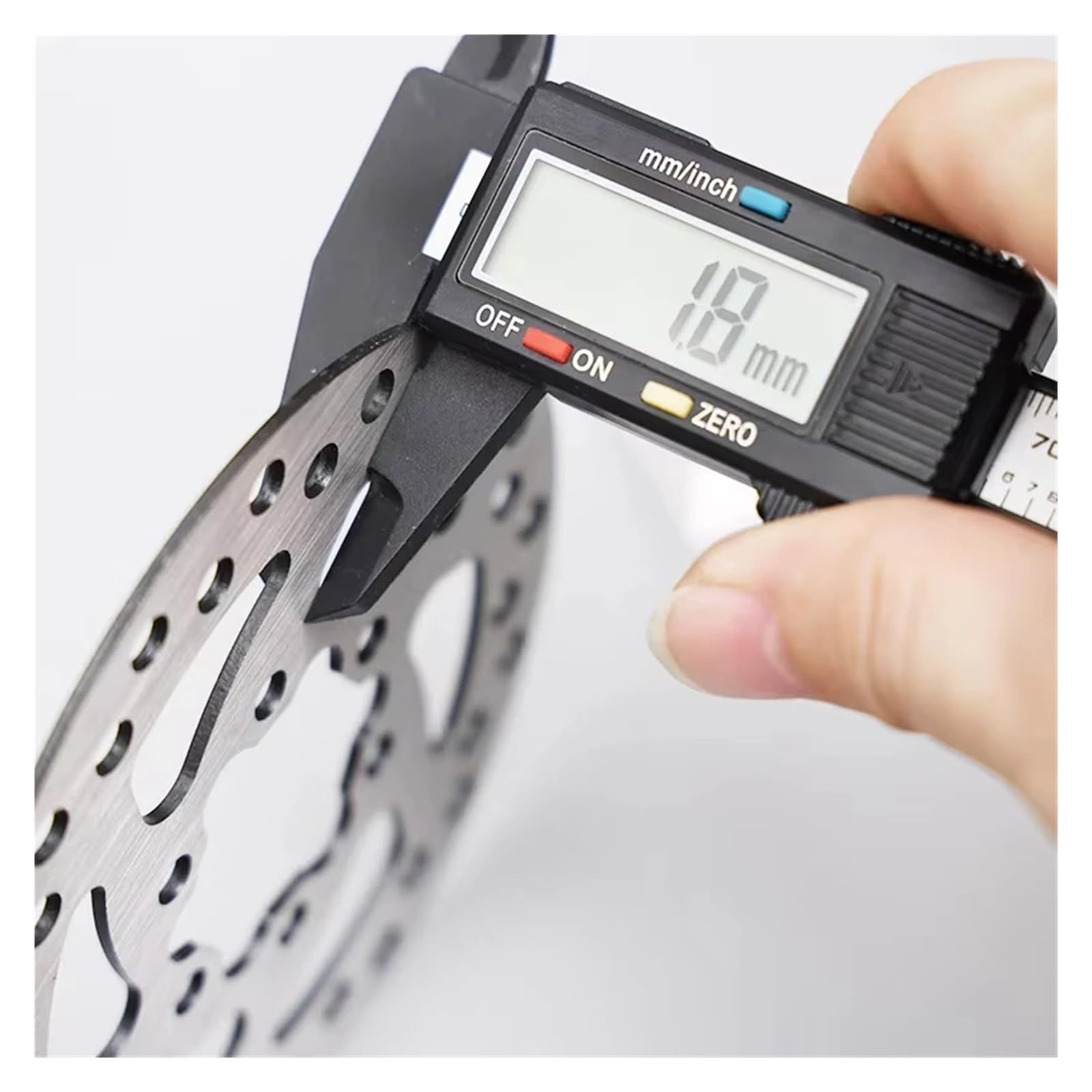 1 Set 120mm Freno a disco a 6 fori compatibile con freno rotore scooter elettrico con viti parti rotore in acciaio inossidabile