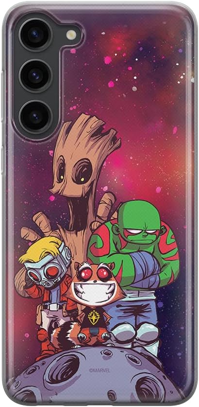 ERT GROUP Mobile Phone case for Samsung S23 Original and Officially Licensed Marvel Pattern Guardians of The Galaxy 017 optimally adapted to The Shape of The Mobile Phone, case Made of TPU