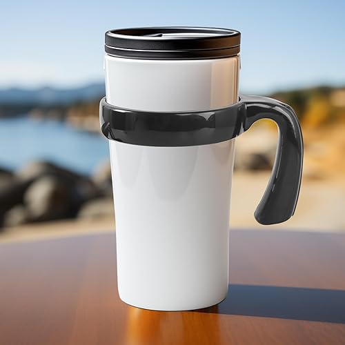 Miniatura 5 de KAFEEK Cup Handle for 30OZ Tumbler,Yeti Rambler Anti Slip Travel Mug Grip Cup Holder for Stainless Steel Tumblers, Yeti, Ozark Trail, Sic and More