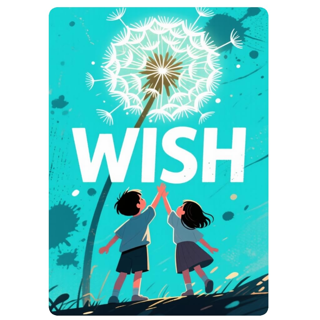 Dandelion Children's Metal Painting Tin Sign, 8x12 Inch