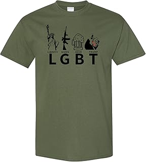 LGBT - Liberty Guns Beer Trump - Assassination Tshirt 2024